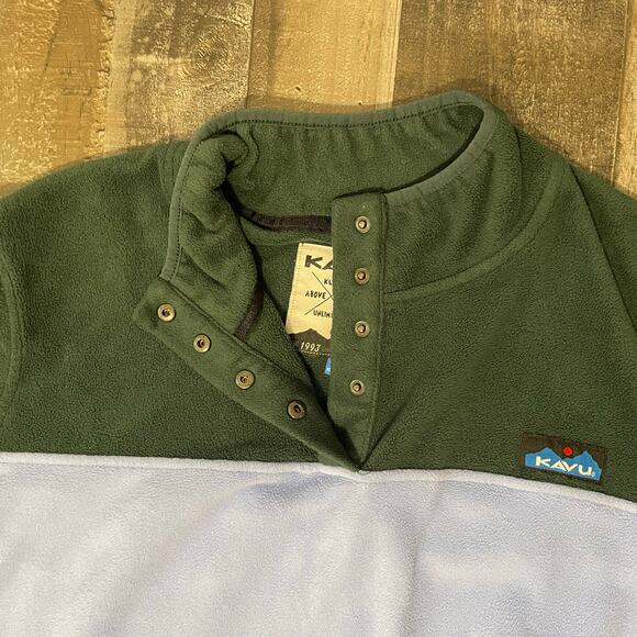Kavu Cavanaugh Fleece Pullover Colorblock Lightweight Unisex Women’s XXL - Picture 9 of 16